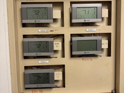HVAC Control Panel Installation